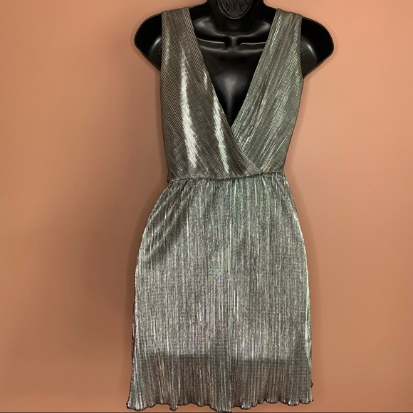 Forever 21 Metallic Dress - Picture 3 of 6